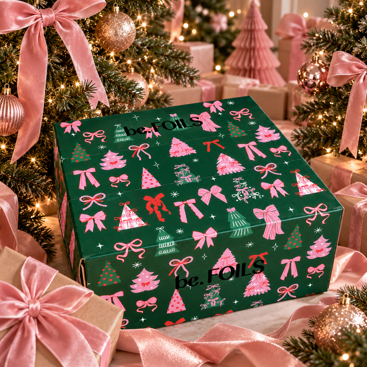 Christmas Medium Silver Foils
