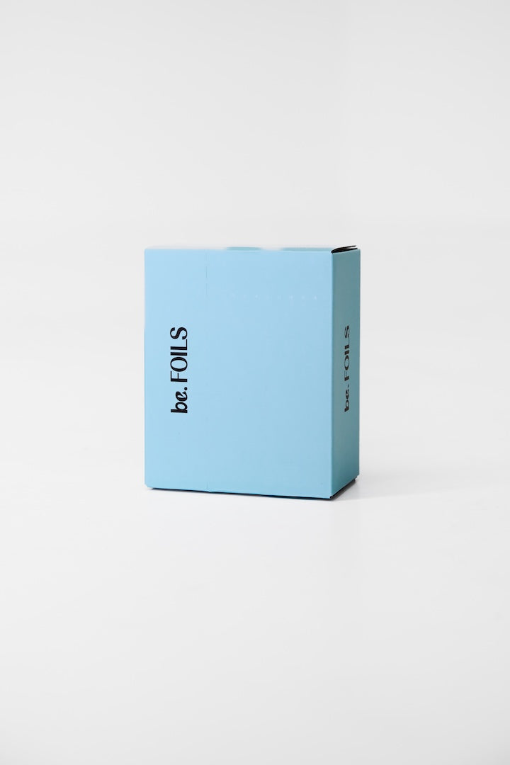 Medium Silver Foils in Coloured Box