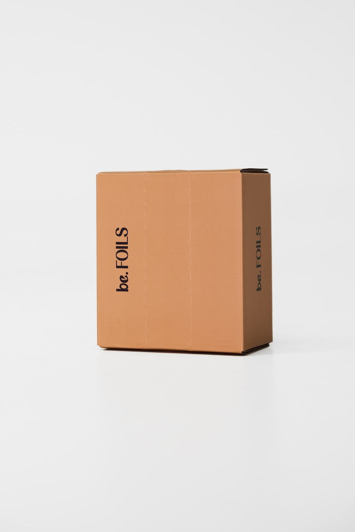 Medium Silver Foils in Coloured Box